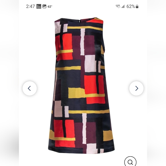 NWT Alice + Olivia Clyde Colorblock Shift Dress - Picture 1 of 11